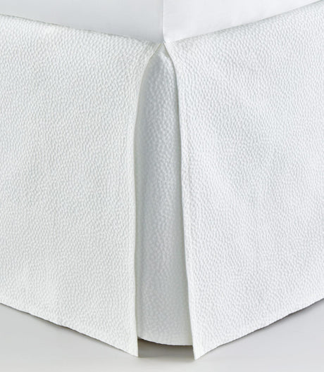 Peacock Alley MONTAUK 78X80X22 KING BEDSKIRT WHITE