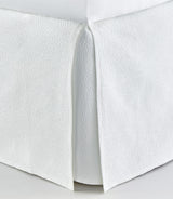 Peacock Alley MONTAUK 39X76X22 TWIN BEDSKIRT WHITE