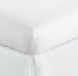 Peacock Alley NILE 78X80 KING FITTED SHEET WHITE