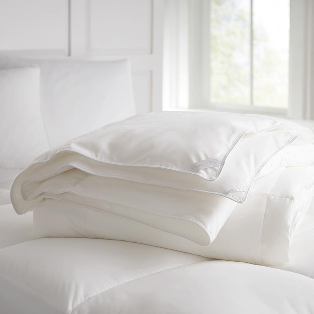 Peacock Alley WHITE GOOSE DOWN 68x90 TWIN DUVET 20 OZ