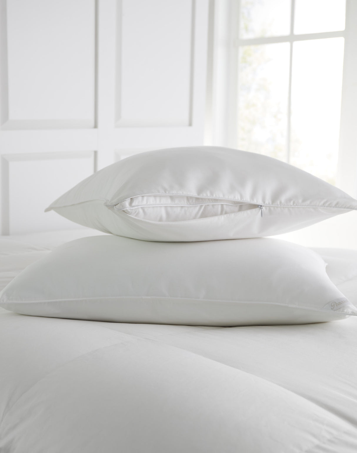 Peacock Alley PILLOW PROTECTOR 20X26 STANDARD WHITE