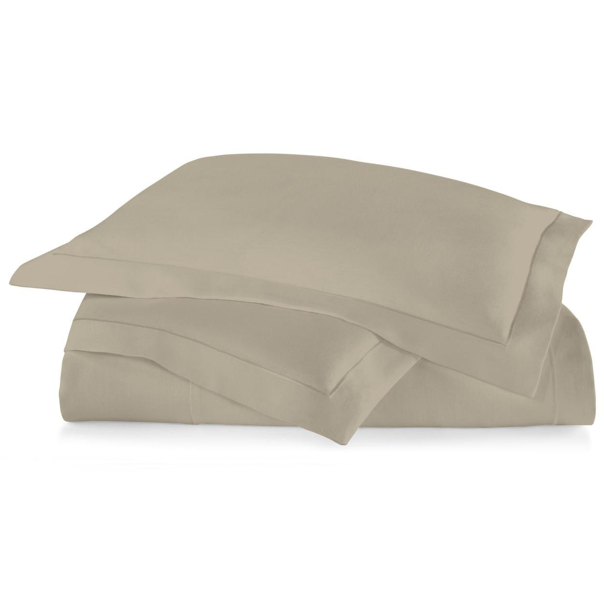 Peacock Alley RIO 115X98 SUPER KING COVERLET LINEN.LINEN