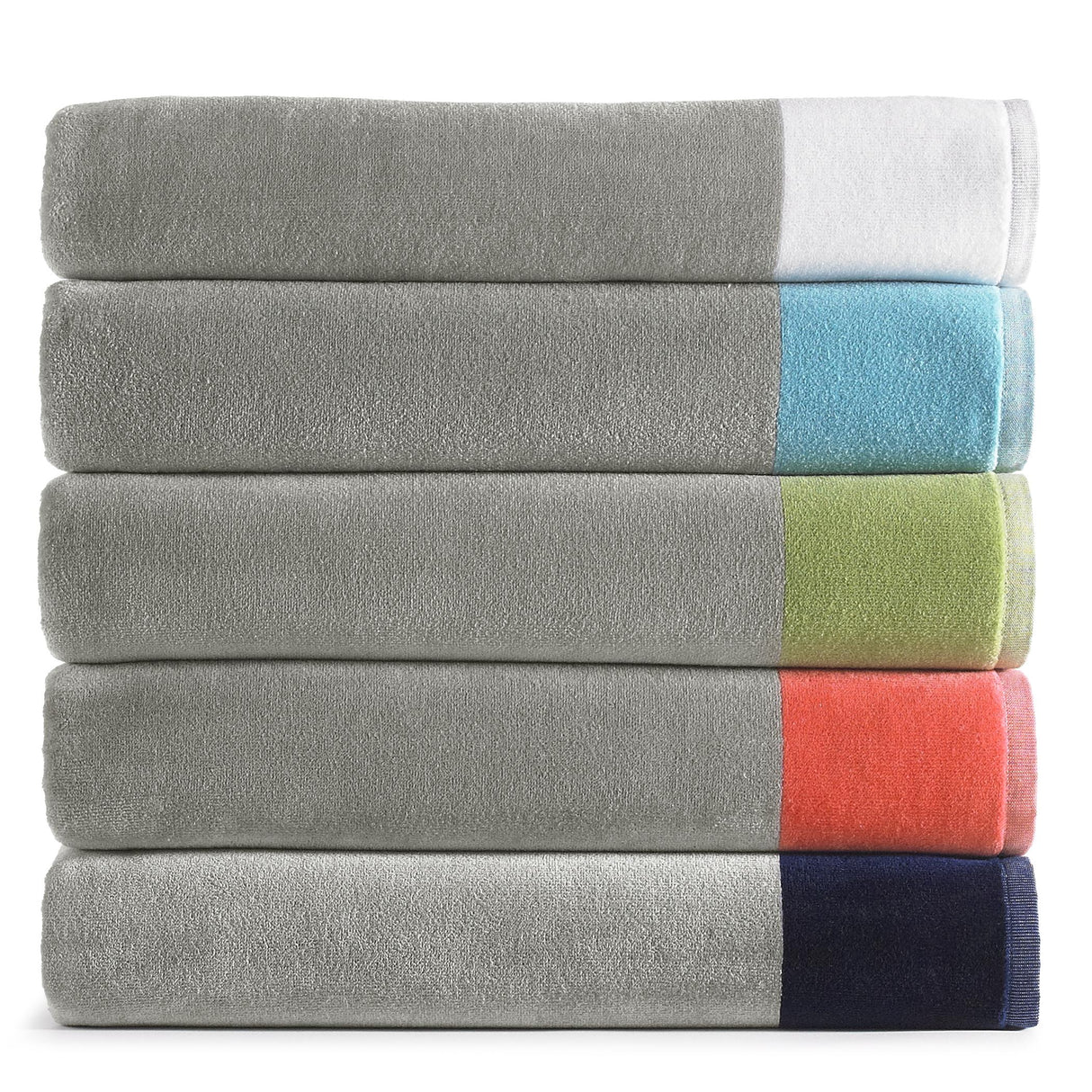 Peacock Alley SOLEIL 40x70 BEACH TOWEL WHITE