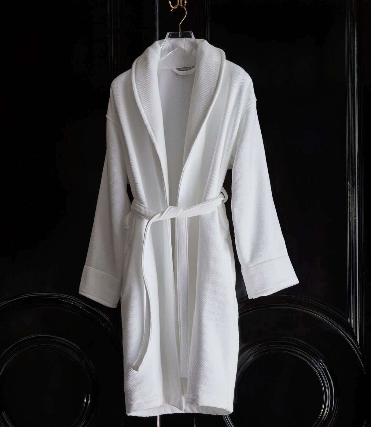 Peacock Alley SPA LARGE-EXTRA LARGE BATH ROBE WHITE