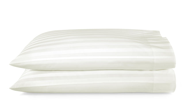 Peacock Alley SOPRANO STRIPE 20x40 KING CASES IVORY