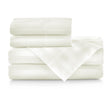 Peacock Alley SOPRANO STRIPE KING SHEET SET IVORY