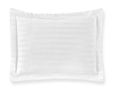 Peacock Alley SOPRANO STRIPE 26x26 EURO SHAM WHITE