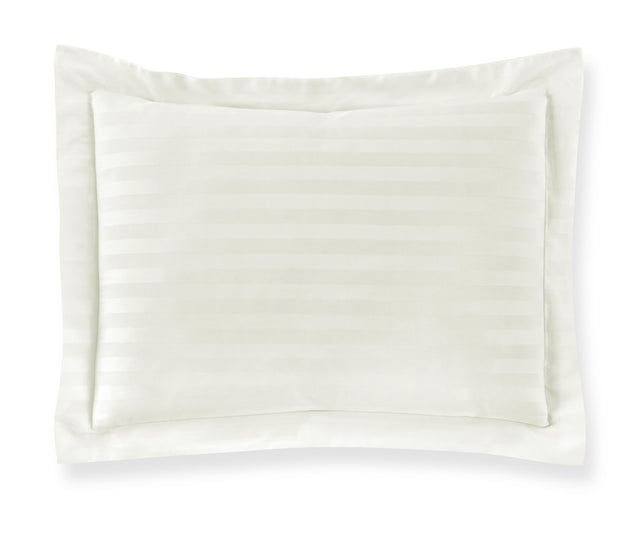 Peacock Alley SOPRANO STRIPE 20x36 KING SHAM IVORY