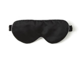 Peacock Alley SILK FILLED EYE MASKS BLACK