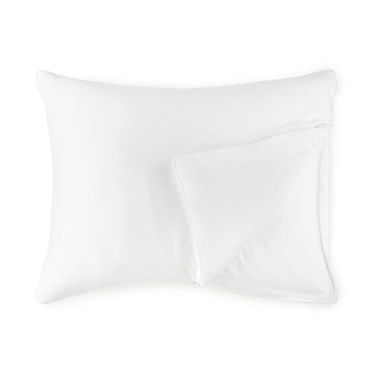 Peacock Alley SILK FILLED PILLOW ENHANCER KING WHITE