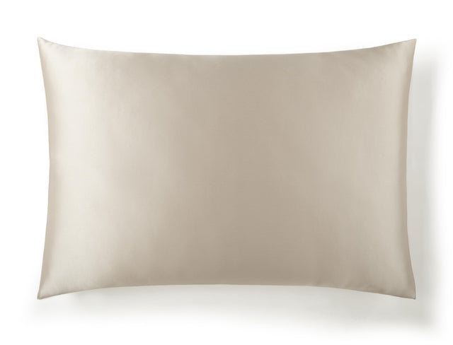 Peacock Alley SILK PILLOWCASES KING LATTE