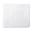Peacock Alley TIFFANY CLOUD 24x24 SQUARE BATH RUG WHITE
