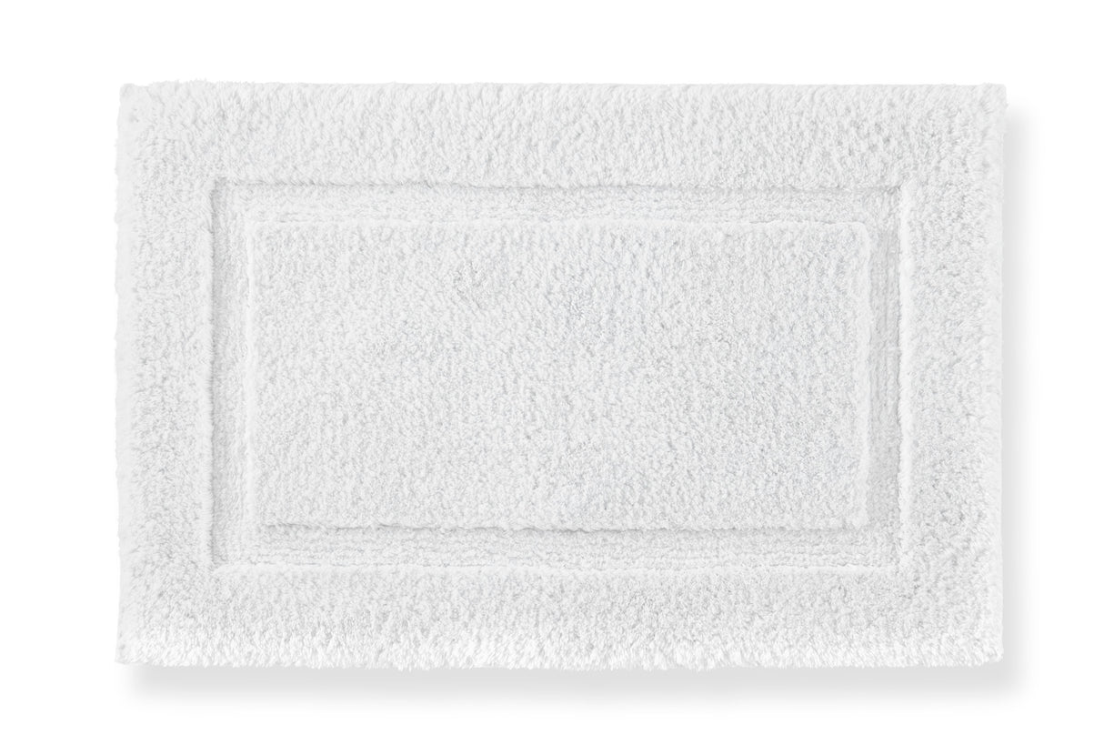 Peacock Alley TIFFANY 20x31 SMALL BATH RUG WHITE