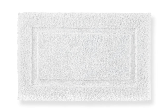 Peacock Alley TIFFANY 20x31 SMALL BATH RUG WHITE