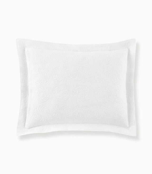 Peacock Alley VIENNA 20x26 STANDARD SHAM WHITE