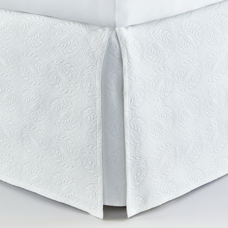 Peacock Alley VIENNA 60X80X22 QUEEN BEDSKIRT IVORY