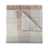 Peacock Alley YORK 50x70 THROW BLANKET PEWTER