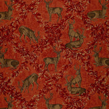 Schumacher Woburn Meadow Red Fabric