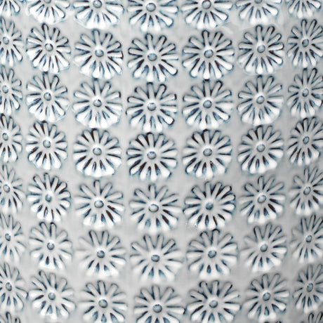 Jamie Young Wildflower Indoor/Outdoor Ceramic Side Table, Blue