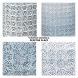 Jamie Young Wildflower Indoor/Outdoor Ceramic Side Table, Blue