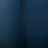 Jamie Young Plum Jar Glass Table Lamp with Burlap Shade, Blue