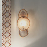 Jamie Young Trinity 1-Light Agate Wall Sconce