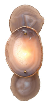 Jamie Young Trinity 1-Light Agate Wall Sconce