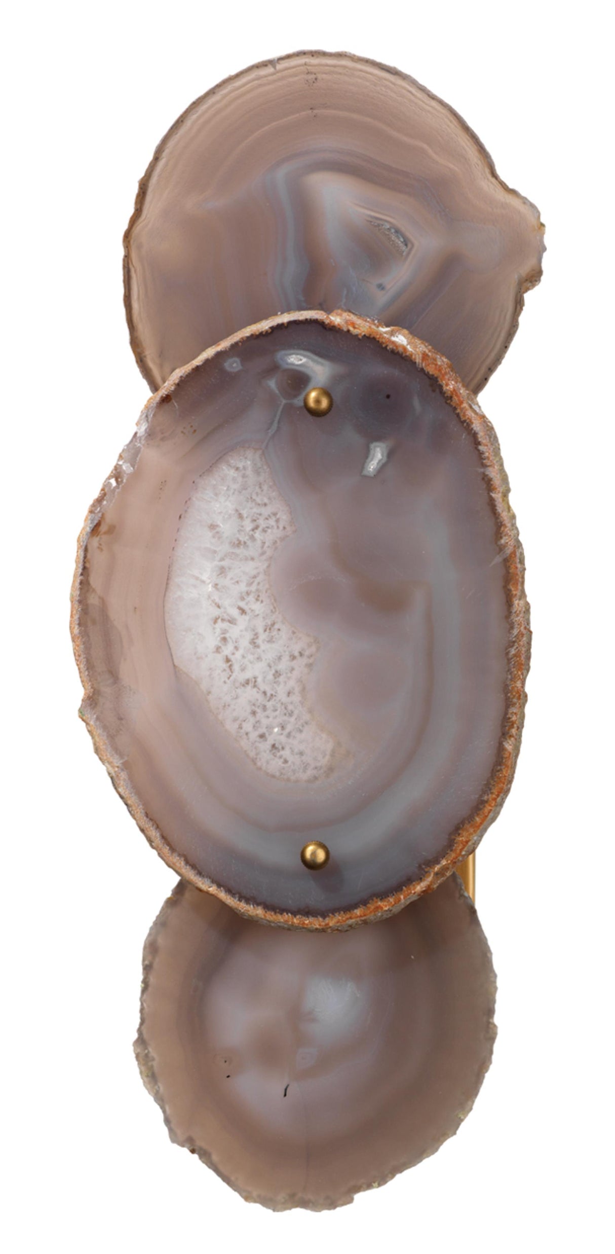 Jamie Young Trinity 1-Light Agate Wall Sconce