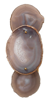 Jamie Young Trinity 1-Light Agate Wall Sconce