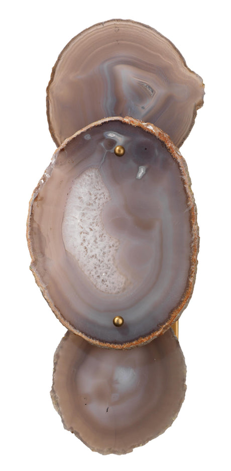 Jamie Young Trinity 1-Light Agate Wall Sconce