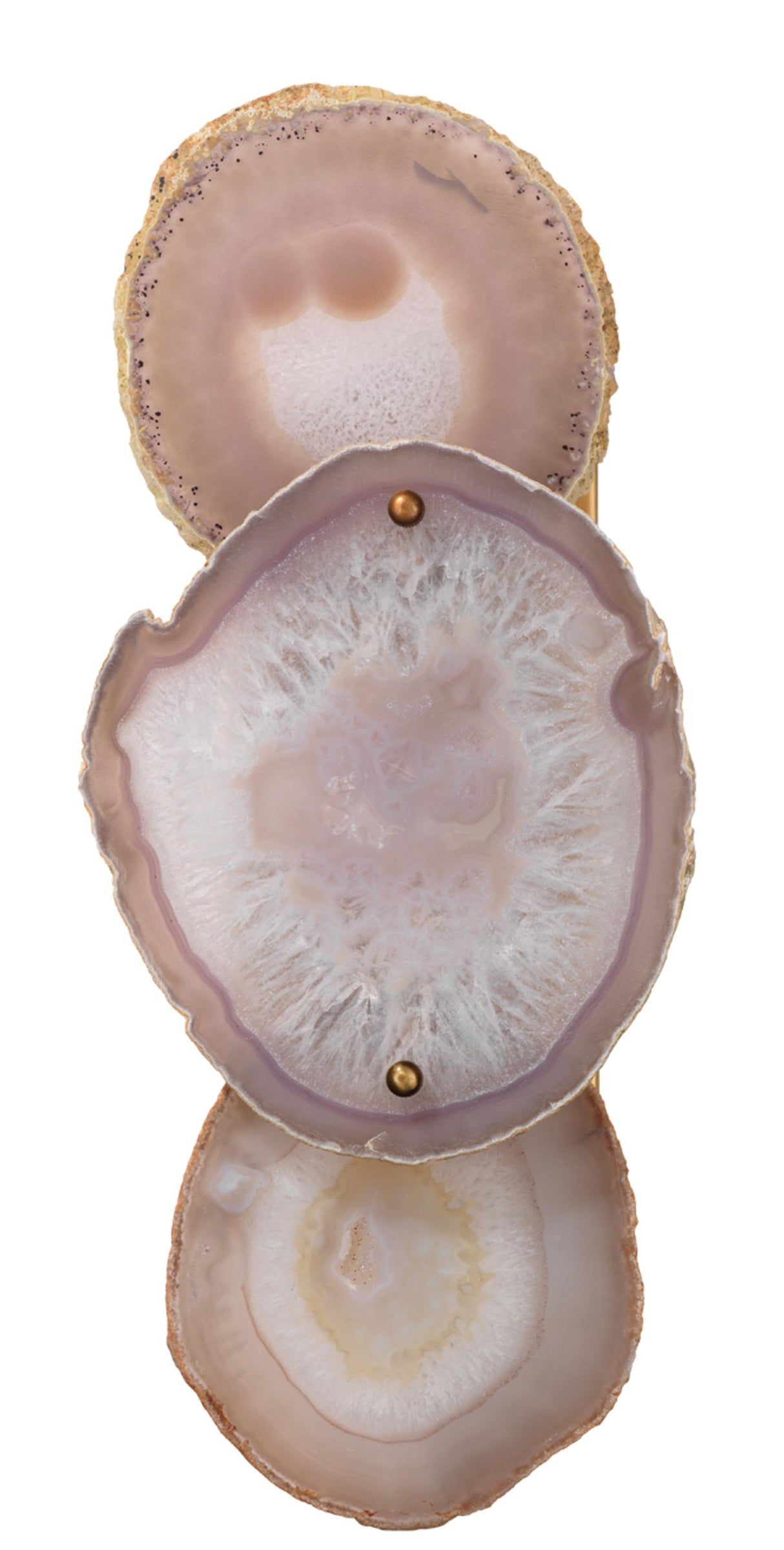 Jamie Young Trinity 1-Light Agate Wall Sconce