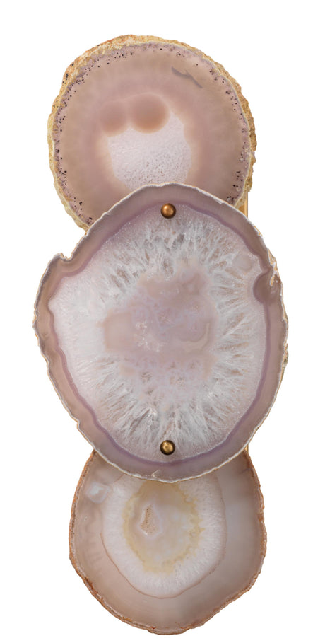 Jamie Young Trinity 1-Light Agate Wall Sconce
