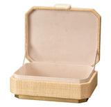 Jamie Young Eden Raffia Decorative Box, Natural