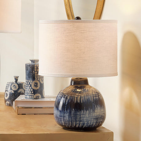 Jamie Young Batik Ceramic Table Lamp