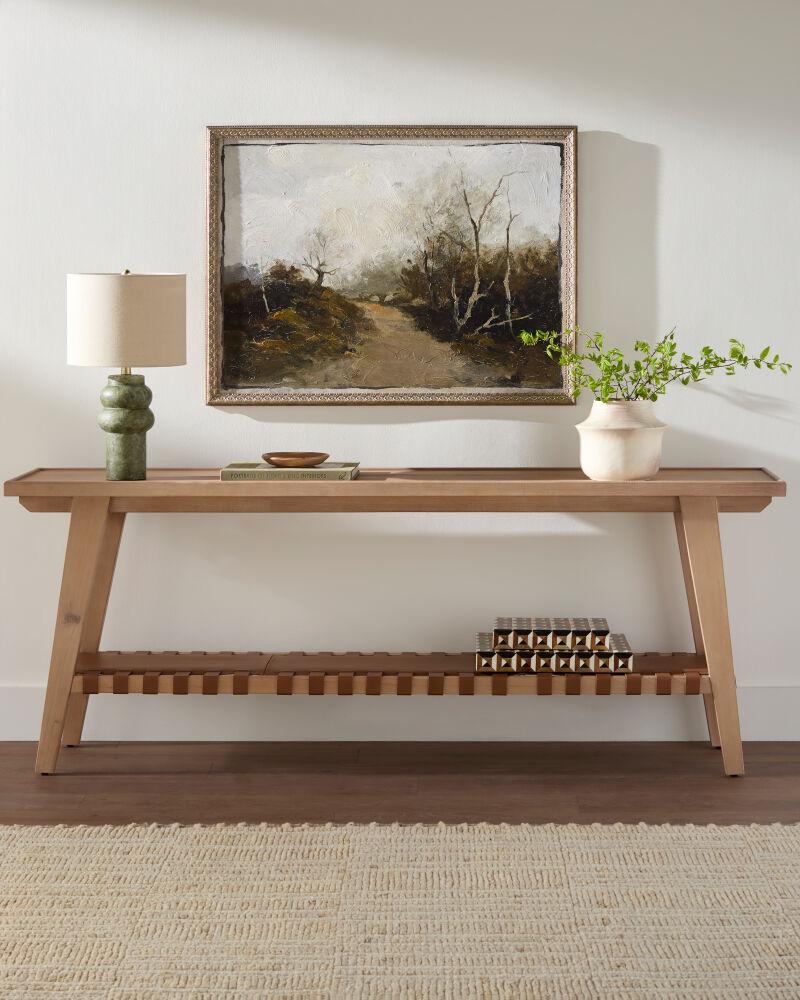 Surya Taft BOTA-003 30"H x 78"W x 15"D Accent Table