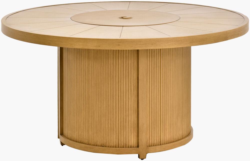 Surya Cape Town CAPE-007 25"H x 50"W x 50"D Fire Pit