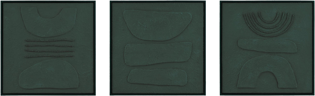 Surya Exploration EXPL-001 20"H x 20"W x 2"D Wall Art Piece