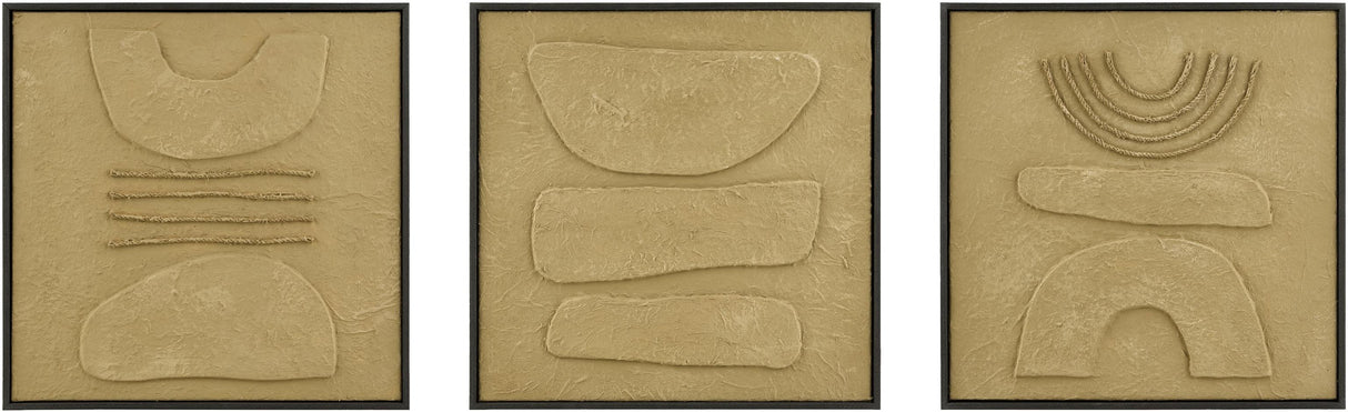 Surya Exploration EXPL-002 20"H x 20"W x 2"D Wall Art Piece