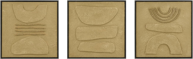 Surya Exploration EXPL-002 20"H x 20"W x 2"D Wall Art Piece
