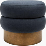 Surya Lona LONA-003 18"H x 22"W x 22"D Bench/Ottoman/Stool