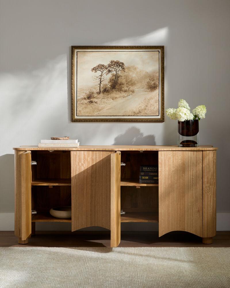 Surya Marron MARO-001 30"H x 64"W x 18"D Shelving/Storage