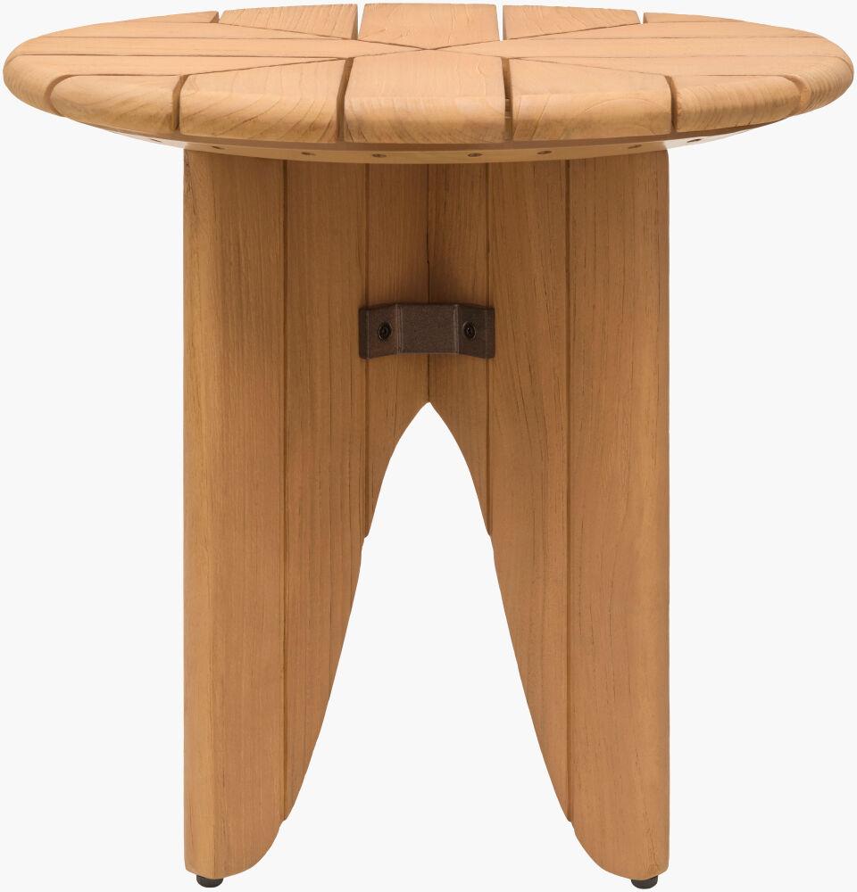 Surya Solene PALM-010 22"H x 23"W x 23"D Accent Table