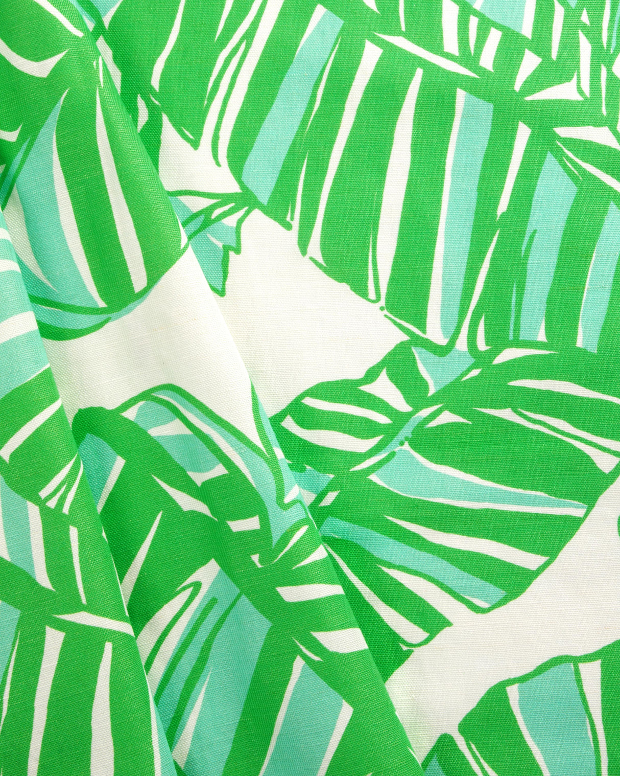 Lee Jofa GO BANANAS WHITE/GREEN Fabric