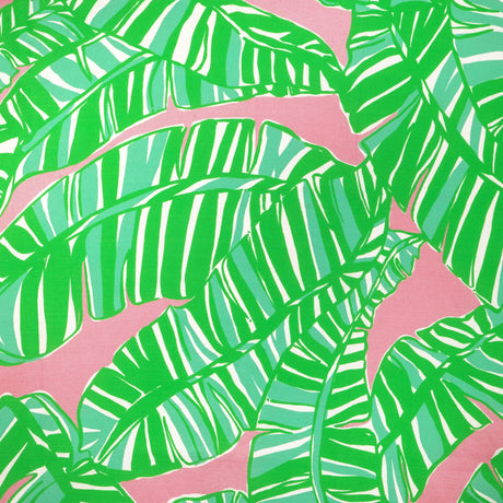 Lee Jofa GO BANANAS PINK/GREEN Fabric