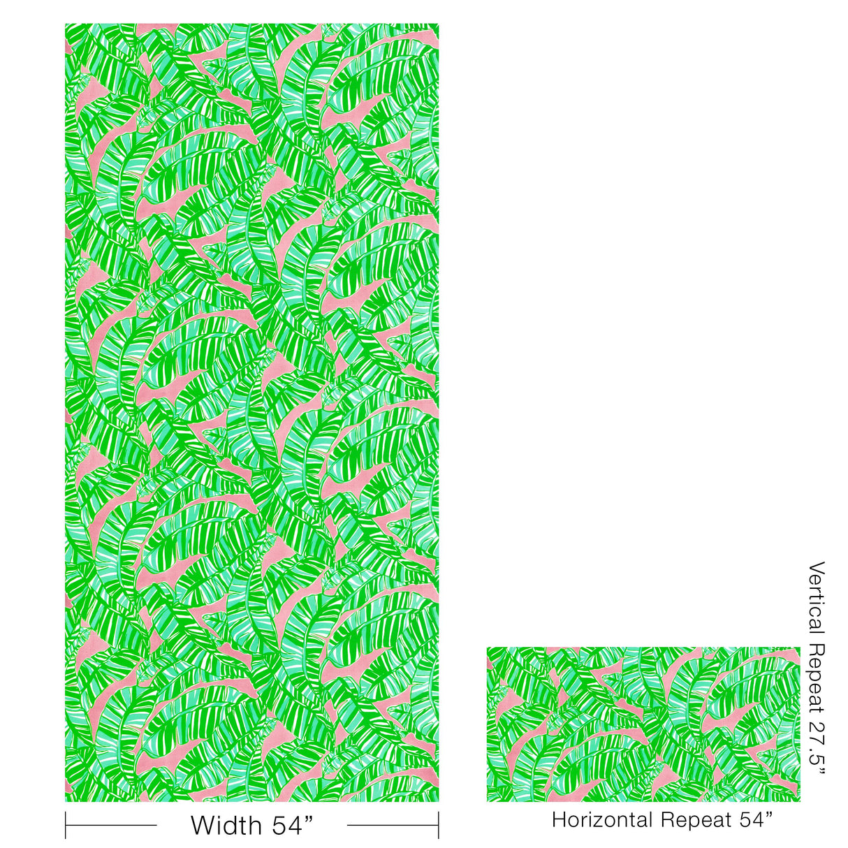 Lee Jofa GO BANANAS PINK/GREEN Fabric