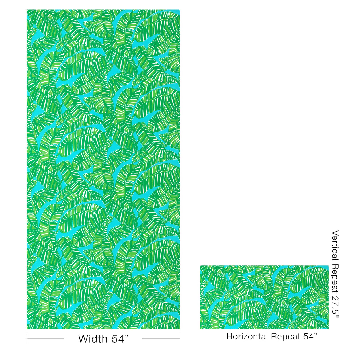 Lee Jofa GO BANANAS SEA/GREEN Fabric