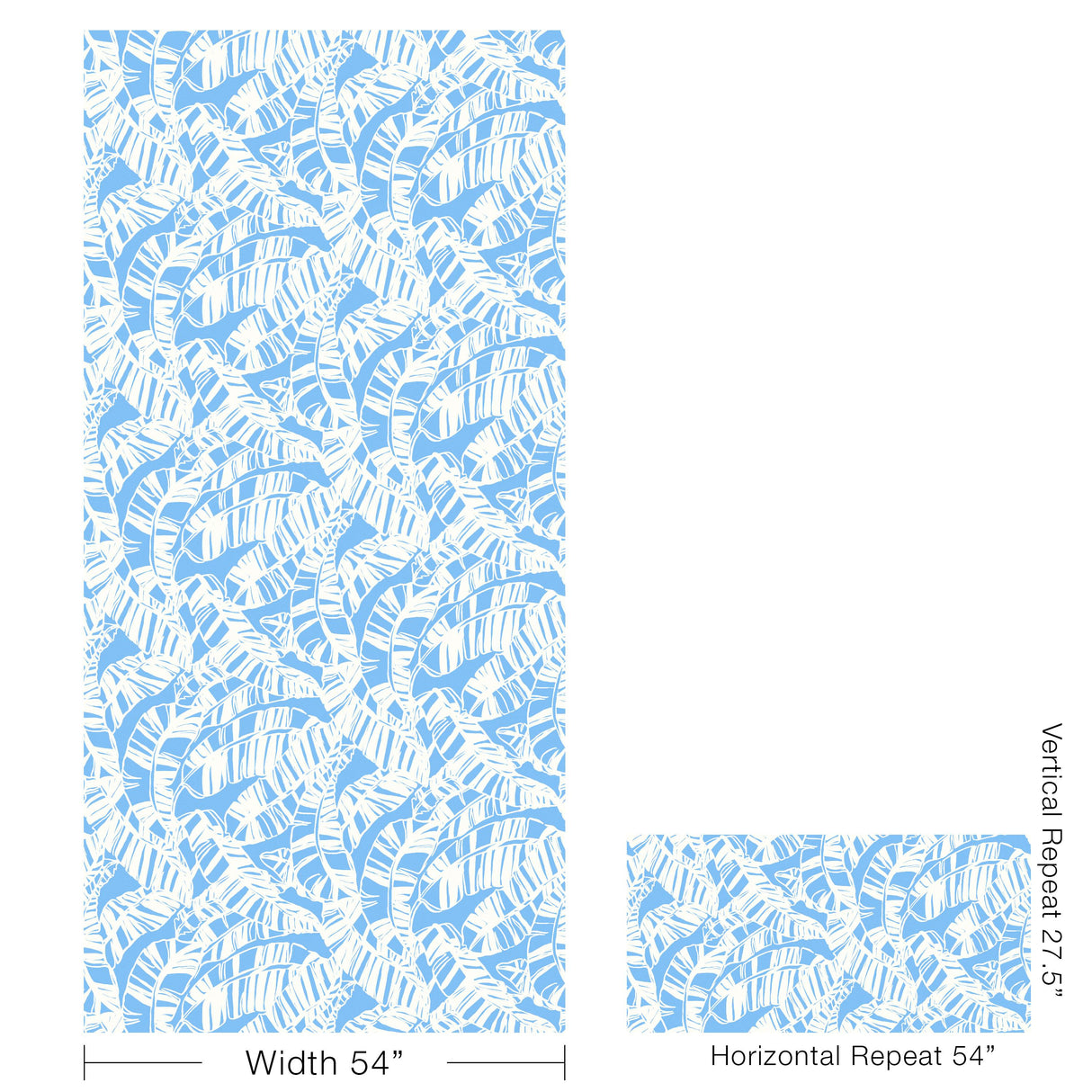 Lee Jofa JUST BANANAS BLUE Fabric