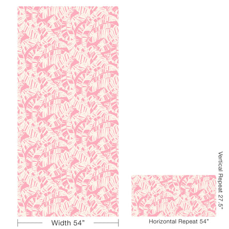 Lee Jofa JUST BANANAS PINK Fabric