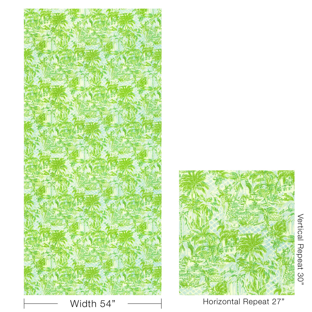 Lee Jofa PALM BEACH BLUE/GREEN Fabric