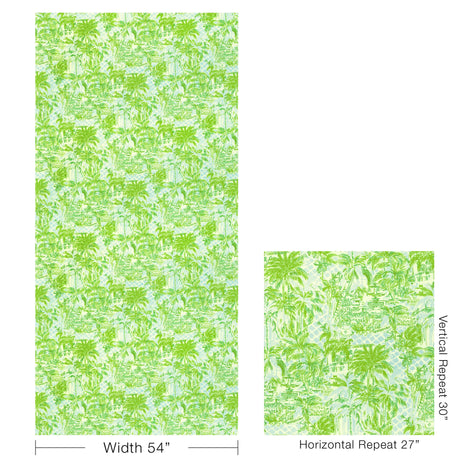 Lee Jofa PALM BEACH BLUE/GREEN Fabric